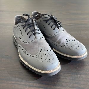 Cole Haan Zero Grand wing tip shoes size 8.5 mens